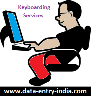Data entry keyboarding services