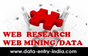 web research services, web mining services, web data mining services india